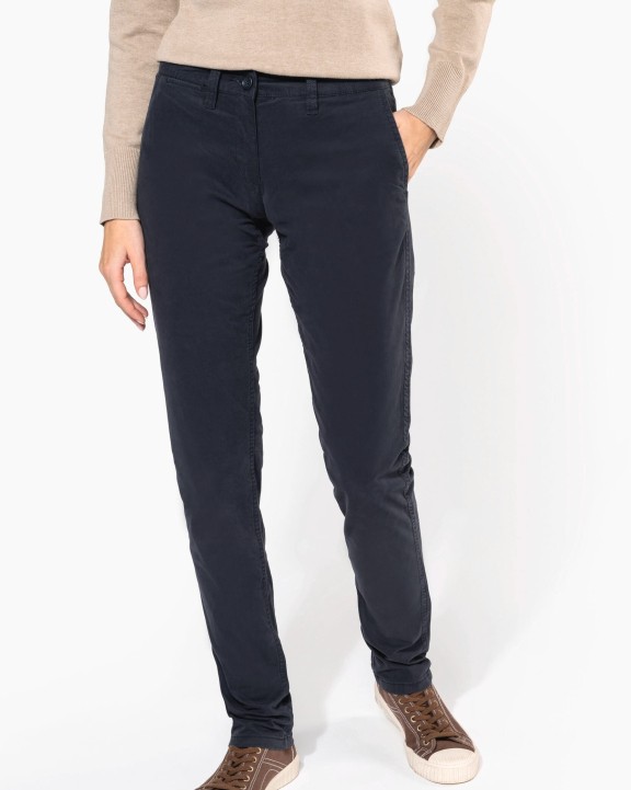 KARIBAN Chino-Damenhose Hose personalisierbar