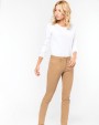 KARIBAN Chino-Damenhose Hose personalisierbar