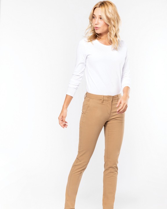 KARIBAN Chino-Damenhose Hose personalisierbar
