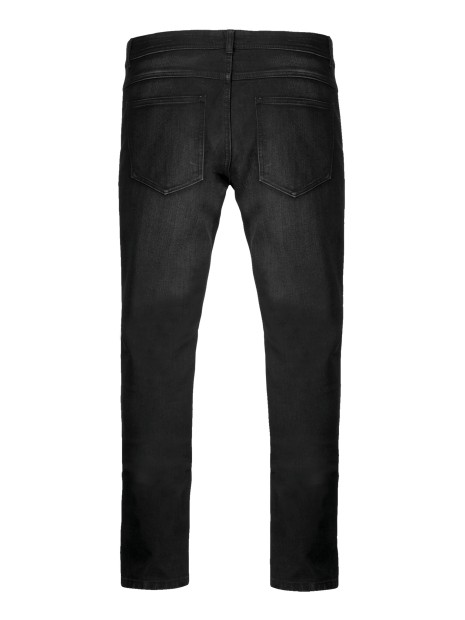 KARIBAN Jean basic homme black rinse personnalisable