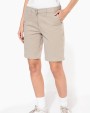Bermuda & short personnalisable KARIBAN Bermuda chino femme