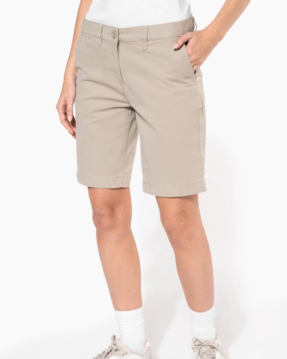 Bermuda & short personnalisable KARIBAN Bermuda chino femme