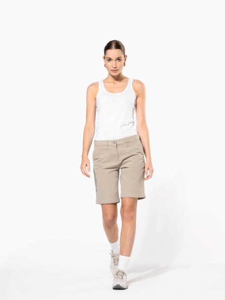 Bermudas & Shorts à personnaliser KARIBAN Bermuda chino femme 