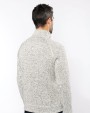 Veste personnalisable KARIBAN Veste zippée chinée homme