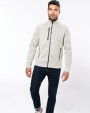 Veste personnalisable KARIBAN Veste zippée chinée homme