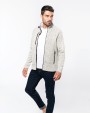 Veste personnalisable KARIBAN Veste zippée chinée homme