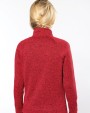 Veste personnalisable KARIBAN Veste zippée chinée femme