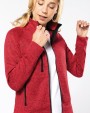 Jas KARIBAN Heather damesvest met rits voor bedrukking &amp; borduring
