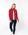 Veste personnalisable KARIBAN Veste zippée chinée femme