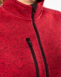 Veste personnalisable KARIBAN Veste zippée chinée femme