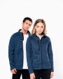 KARIBAN Damen-Weste mit Reißverschluss, aus Chiné Jacke personalisierbar