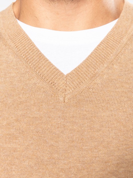Pulls à personnaliser KARIBAN Pullover premium col V 