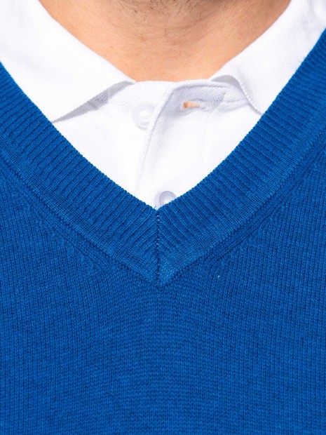 Pulls à personnaliser KARIBAN Pullover premium col V 