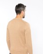 KARIBAN Premium-Pullover mit V-Ausschnitt Pullover personalisierbar