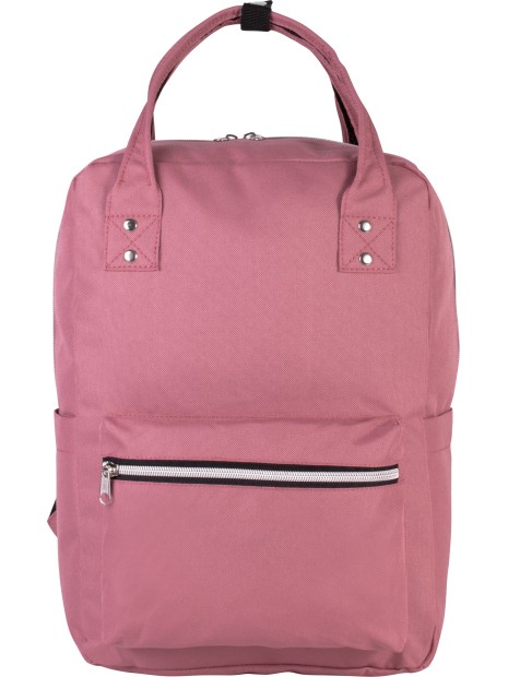 KIMOOD Sac à dos style urbain light marsala personnalisable