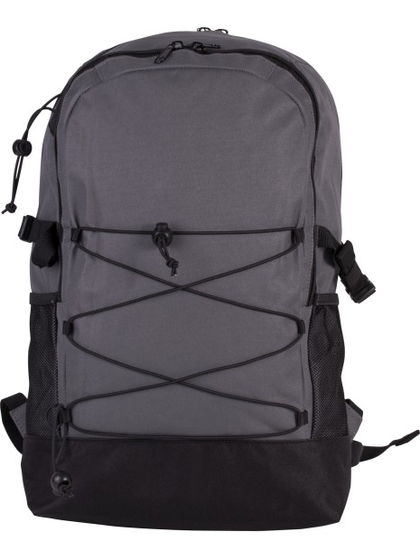 KIMOOD Sac à dos multifonctions full grey / black personnalisable