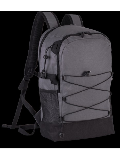 KIMOOD Sac à dos multifonctions full grey / black personnalisable