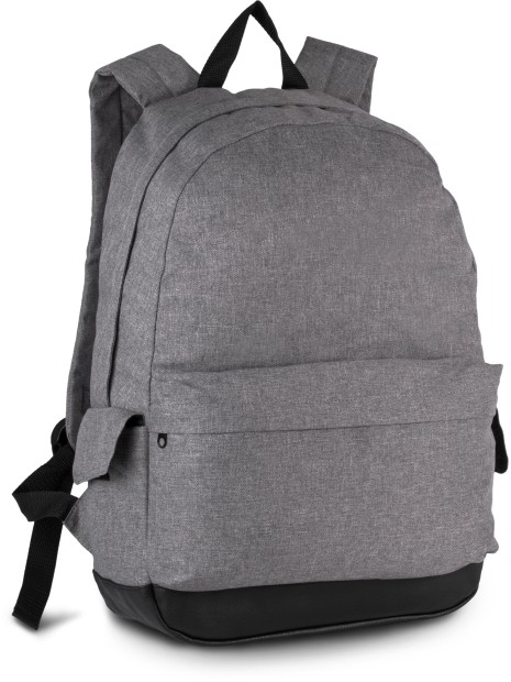 KIMOOD Sac à dos graphite grey heather personnalisable