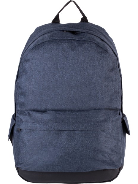 KIMOOD Sac à dos graphite blue heather personnalisable