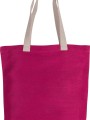 Tote bags à personnaliser KIMOOD Sac shopping en juco 