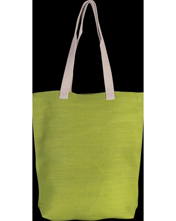 Tote bag personnalisable KIMOOD Sac shopping en juco