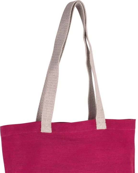Tote bag personnalisable KIMOOD Sac shopping en juco