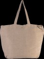 KIMOOD Grand sac en juco avec doublure intérieure washed natural personnalisable