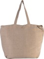 KIMOOD Grand sac en juco avec doublure intérieure washed natural personnalisable