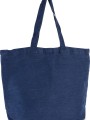 Tote bags à personnaliser KIMOOD Grand sac en juco avec doublure intérieure 