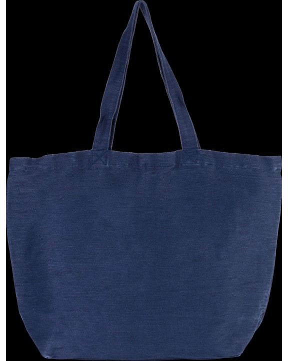 Tote bag personnalisable KIMOOD Grand sac en juco avec doublure intérieure