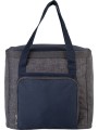 KIMOOD Sac isotherme avec poche zippée dark grey heather / navy personnalisable