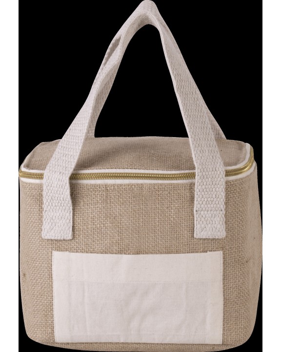 Sac & bagagerie personnalisable KIMOOD Sac isotherme en jute - petit modèle