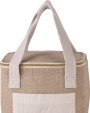 Sac & bagagerie personnalisable KIMOOD Sac isotherme en jute - petit modèle