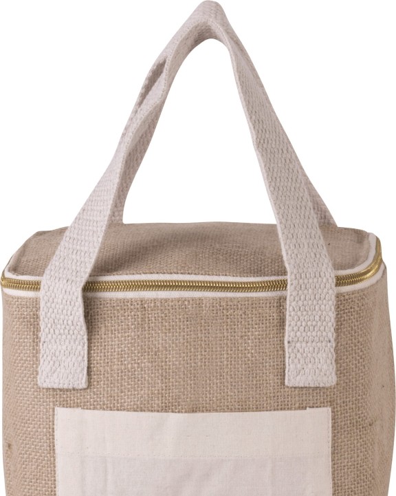Sac & bagagerie personnalisable KIMOOD Sac isotherme en jute - petit modèle