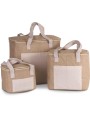 KIMOOD Sac isotherme en jute - petit modèle  personnalisable