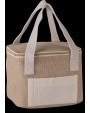 Sac & bagagerie personnalisable KIMOOD Sac isotherme en jute - petit modèle