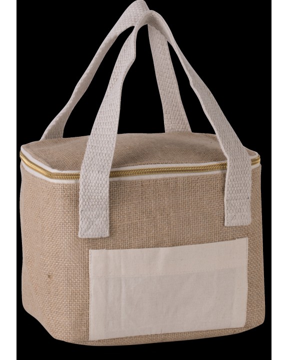 Sac & bagagerie personnalisable KIMOOD Sac isotherme en jute - petit modèle