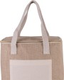 Sac & bagagerie personnalisable KIMOOD Sac isotherme en jute - modèle moyen