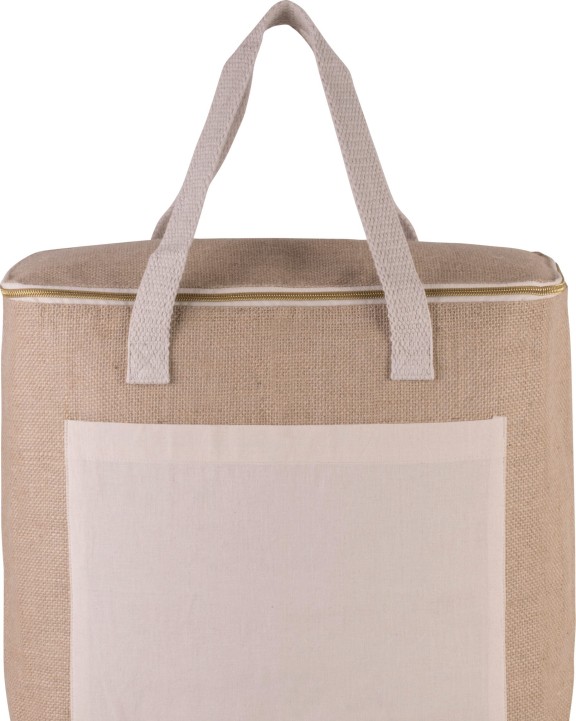 Sac & bagagerie personnalisable KIMOOD Sac isotherme en jute - grand modèle