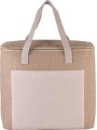 KIMOOD Sac isotherme en jute - grand modèle  personnalisable