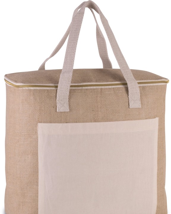 Sac & bagagerie personnalisable KIMOOD Sac isotherme en jute - grand modèle