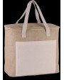 Sac & bagagerie personnalisable KIMOOD Sac isotherme en jute - grand modèle
