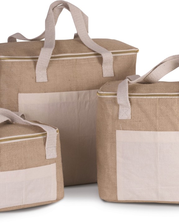 Sac & bagagerie personnalisable KIMOOD Sac isotherme en jute - grand modèle