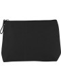 KIMOOD Trousse en coton canvas noir personnalisable
