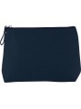 KIMOOD Trousse en coton canvas MID NIGHT BLUE personnalisable