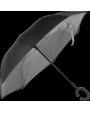 KIMOOD Umgekehrter Regenschirm für freie Hände Regenschirm personalisierbar