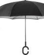 KIMOOD Umgekehrter Regenschirm für freie Hände Regenschirm personalisierbar