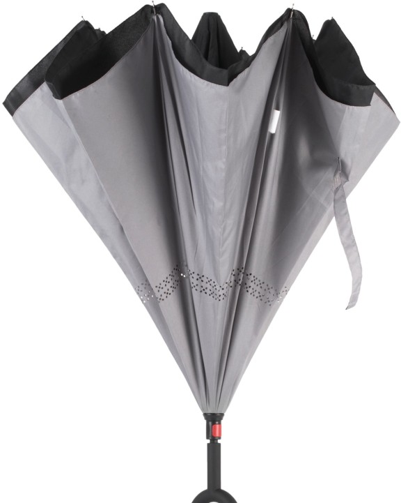 Parapluie personnalisable KIMOOD Parapluie inversé mains libres
