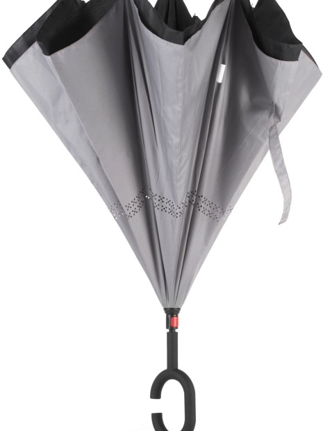 Parapluies à personnaliser KIMOOD Parapluie inversé mains libres 