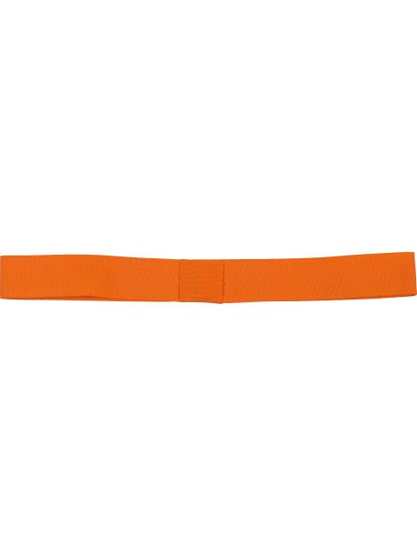 K-UP Ruban amovible pour chapeau orange personnalisable